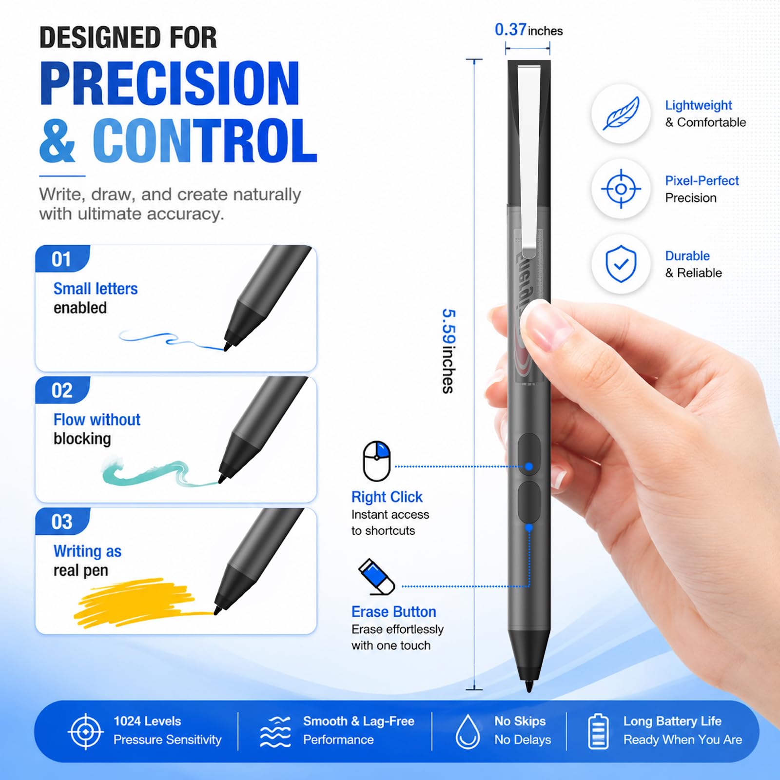 Amazon.co.jp: Microsoft Surface Pro 9/8/7用スタイラスペン。Surface